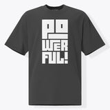 Xpress Your Passion Powerful | Bold (Oversized Boxy) T-shirt Faded Black / S