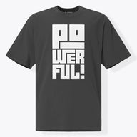 Xpress Your Passion Powerful | Bold (Oversized Boxy) T-shirt Faded Black / S