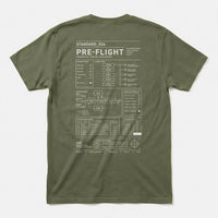 Xpress Your Passion Pre-Flight S_026 T-Shirt Military Green / S