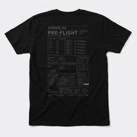 Xpress Your Passion Pre-Flight S_026 T-Shirt Black / S
