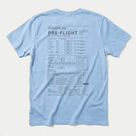 Xpress Your Passion Pre-Flight S_026 T-Shirt Light Blue / S