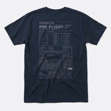 Xpress Your Passion Pre-Flight S_026 T-Shirt Navy / S