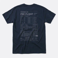 Xpress Your Passion Pre-Flight S_026 T-Shirt Navy / S