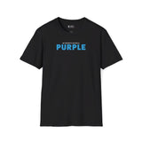 Xpress Your Passion Purple Blue T-Shirt Black / S