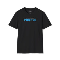 Xpress Your Passion Purple Blue T-Shirt Black / S