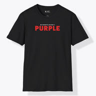 Xpress Your Passion Purple Red T-Shirt Black / S