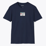 Xpress Your Passion Quit Button Missing T-Shirt Navy / S