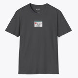 Xpress Your Passion Quit Button Missing T-Shirt Dark Heather / S