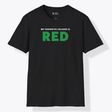 Xpress Your Passion Red Green T-Shirt Black / S