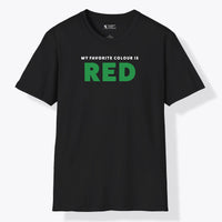 Xpress Your Passion Red Green T-Shirt Black / S