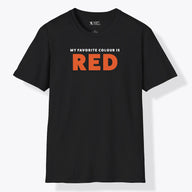 Xpress Your Passion Red Orange T-Shirt Black / S