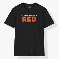 Xpress Your Passion Red Orange T-Shirt Black / S