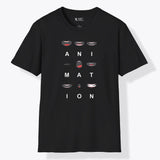 Xpress Your Passion Say Animation T-Shirt Black / S