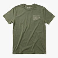 Xpress Your Passion Say Less. Do More. Repeat. T-Shirt Military Green / S