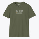 Xpress Your Passion Self-doubt Review T-Shirt Military Green / S