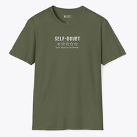 Xpress Your Passion Self-doubt Review T-Shirt Military Green / S