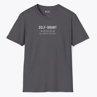 Xpress Your Passion Self-doubt Review T-Shirt Charcoal / S