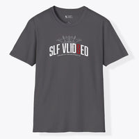 Xpress Your Passion Self Validated | Crowned T-Shirt Charcoal / S