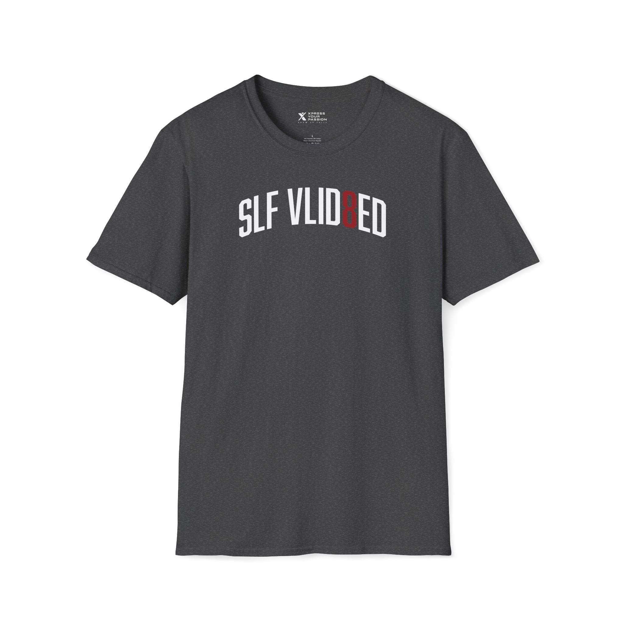 Xpress Your Passion Self Validated | Foundation T-Shirt Dark Heather / S