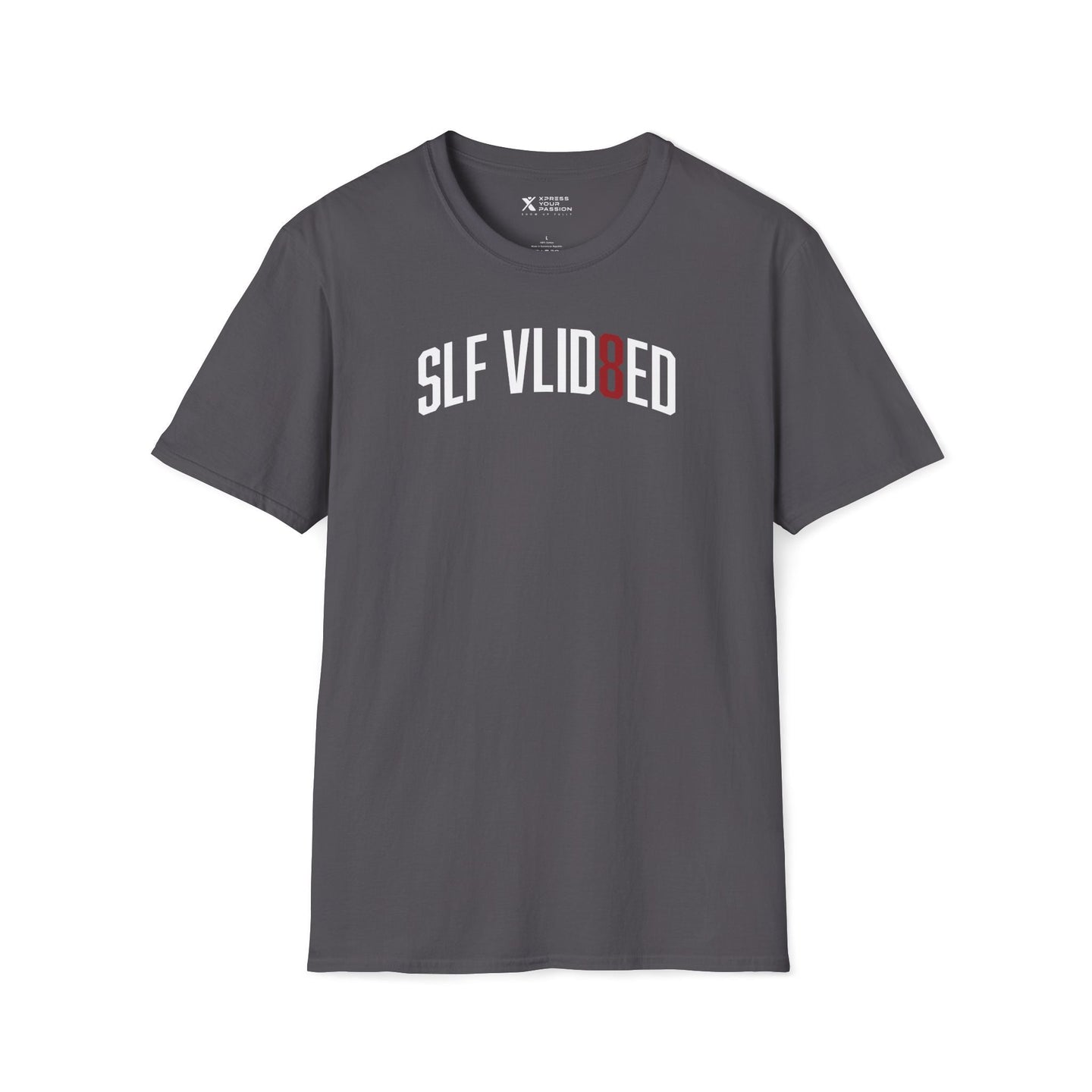 Xpress Your Passion Self Validated | Foundation T-Shirt Charcoal / S