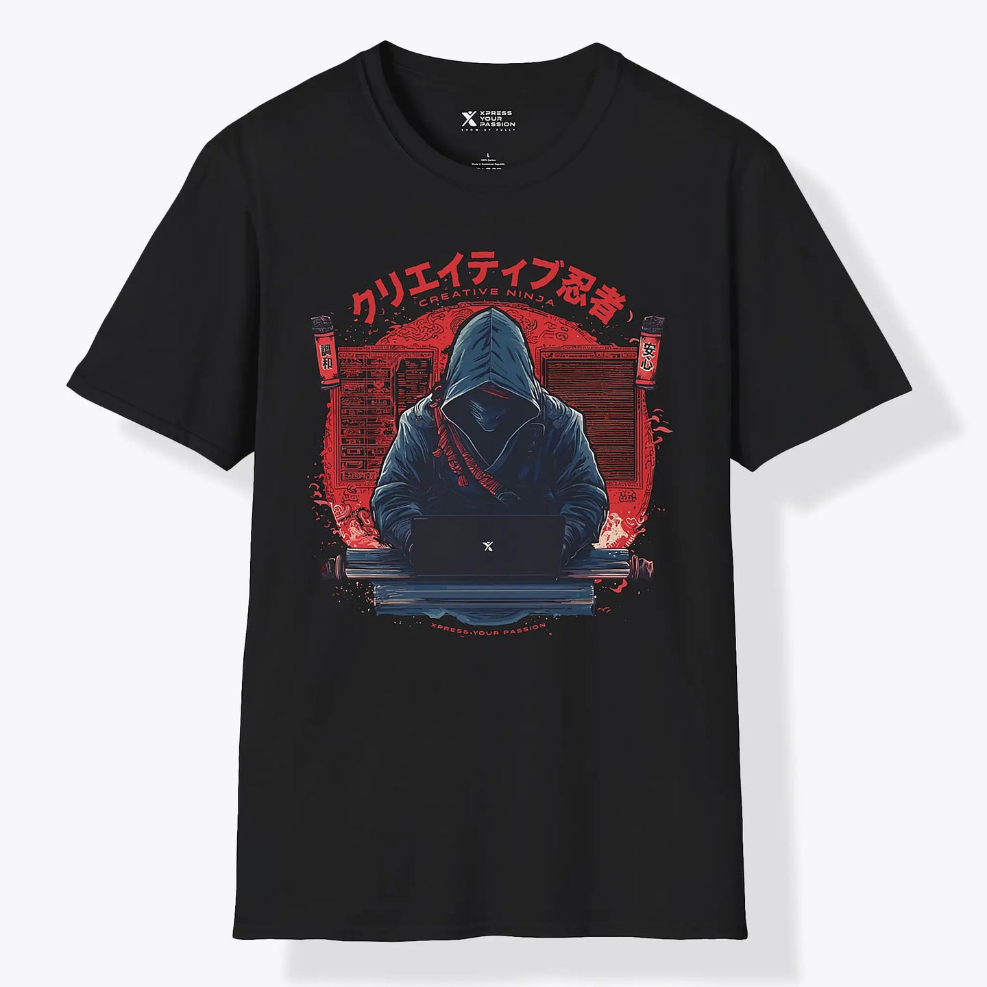 Xpress Your Passion Shinobu | Creative Ninja T-Shirt Black / S