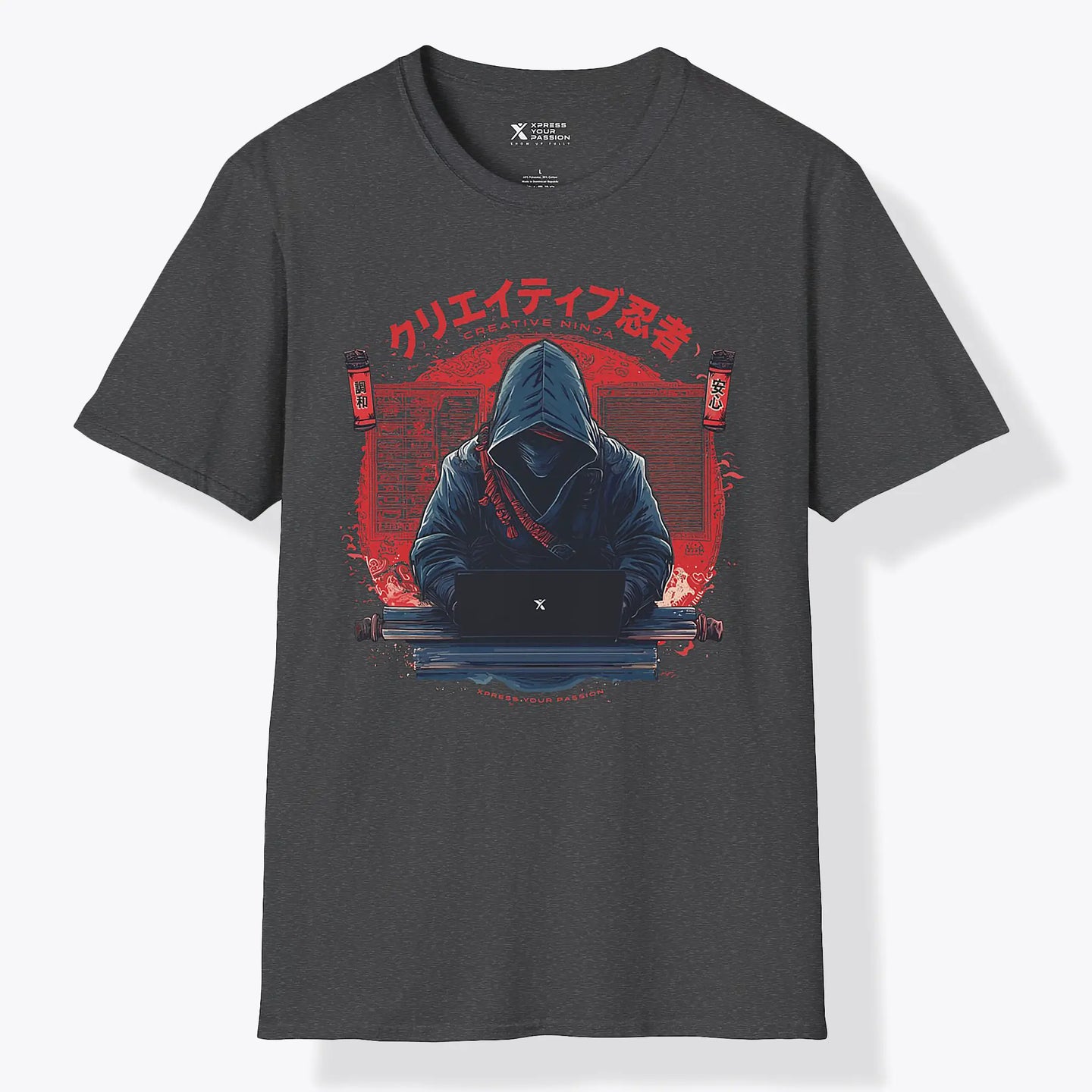 Xpress Your Passion Shinobu | Creative Ninja T-Shirt Dark Heather / S