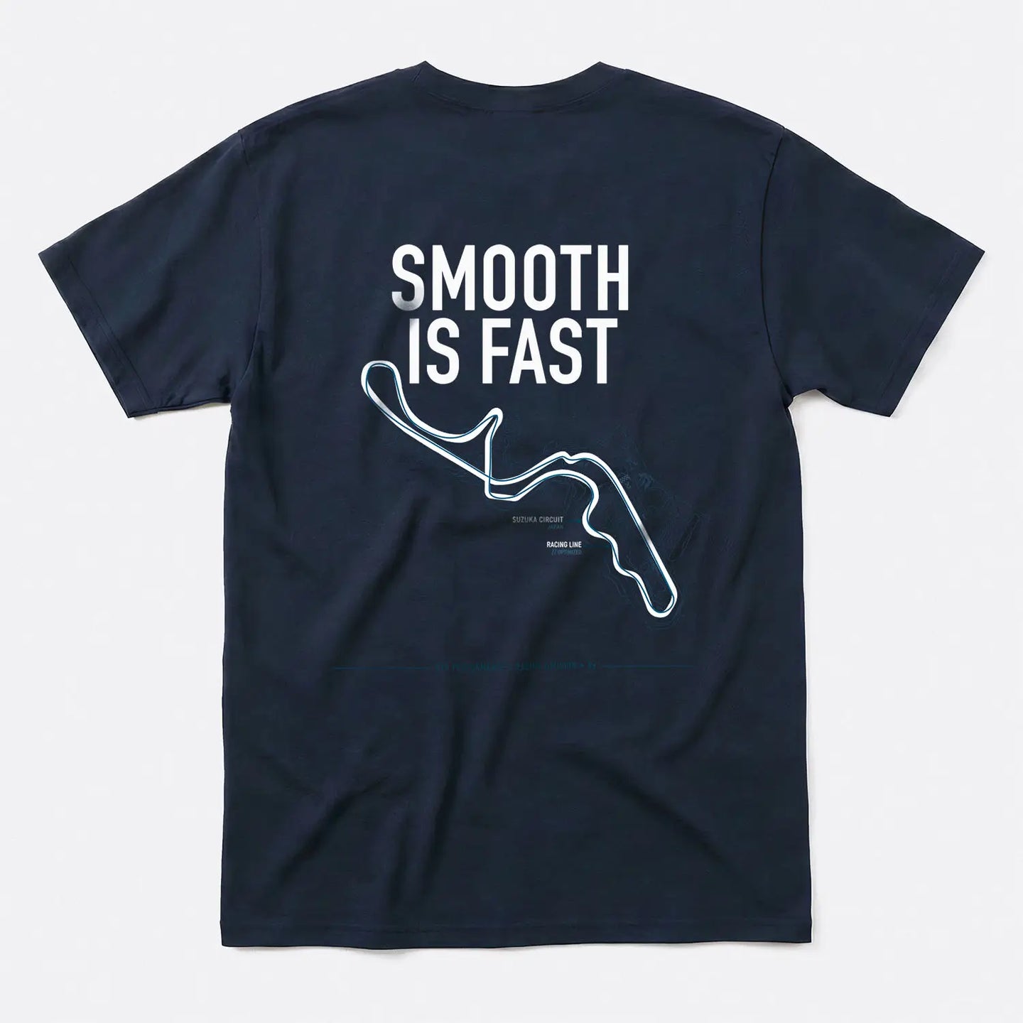Xpress Your Passion Smooth Is Fast T-Shirt Navy / S