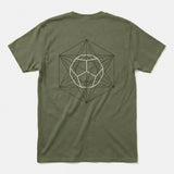 Xpress Your Passion Spirit | Divine Proportions T-Shirt Military Green / S