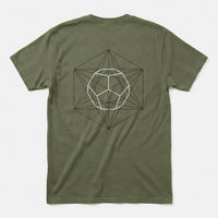 Xpress Your Passion Spirit | Divine Proportions T-Shirt Military Green / S