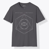 Xpress Your Passion Spirit + Material | Divine Proportions T-Shirt Charcoal / S