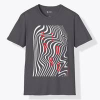 Xpress Your Passion Strong | Between The Lines T-Shirt Charcoal / S