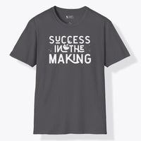 Xpress Your Passion Success In The Making T-Shirt Charcoal / S