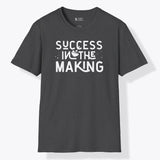 Xpress Your Passion Success In The Making T-Shirt Dark Heather / S