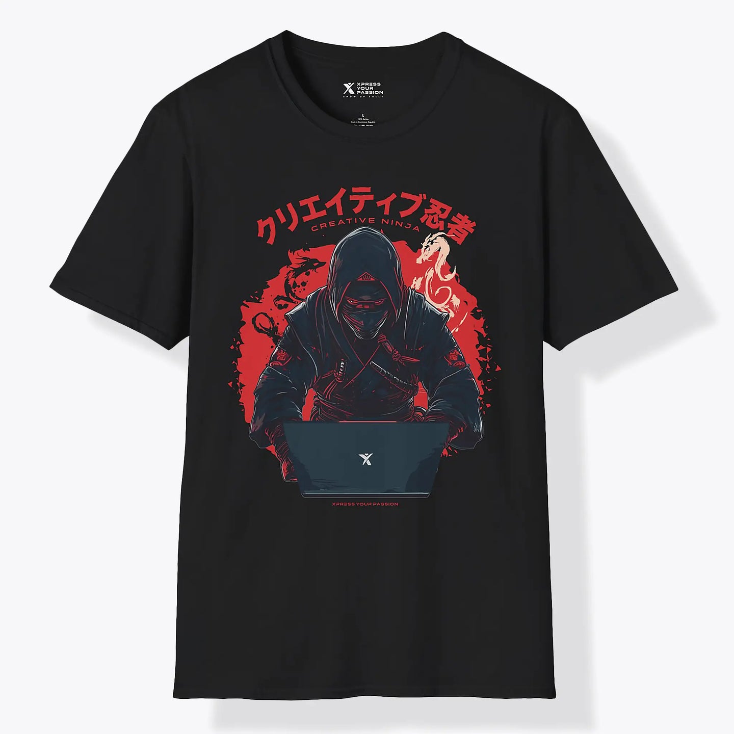 Xpress Your Passion Tatsuya | Creative Ninja T-Shirt Black / S