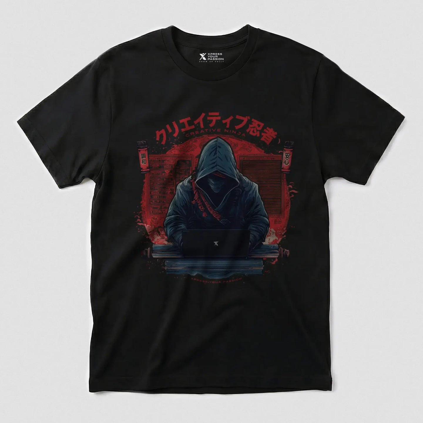 Xpress Your Passion Tatsuya | Creative Ninja T-Shirt Black / S