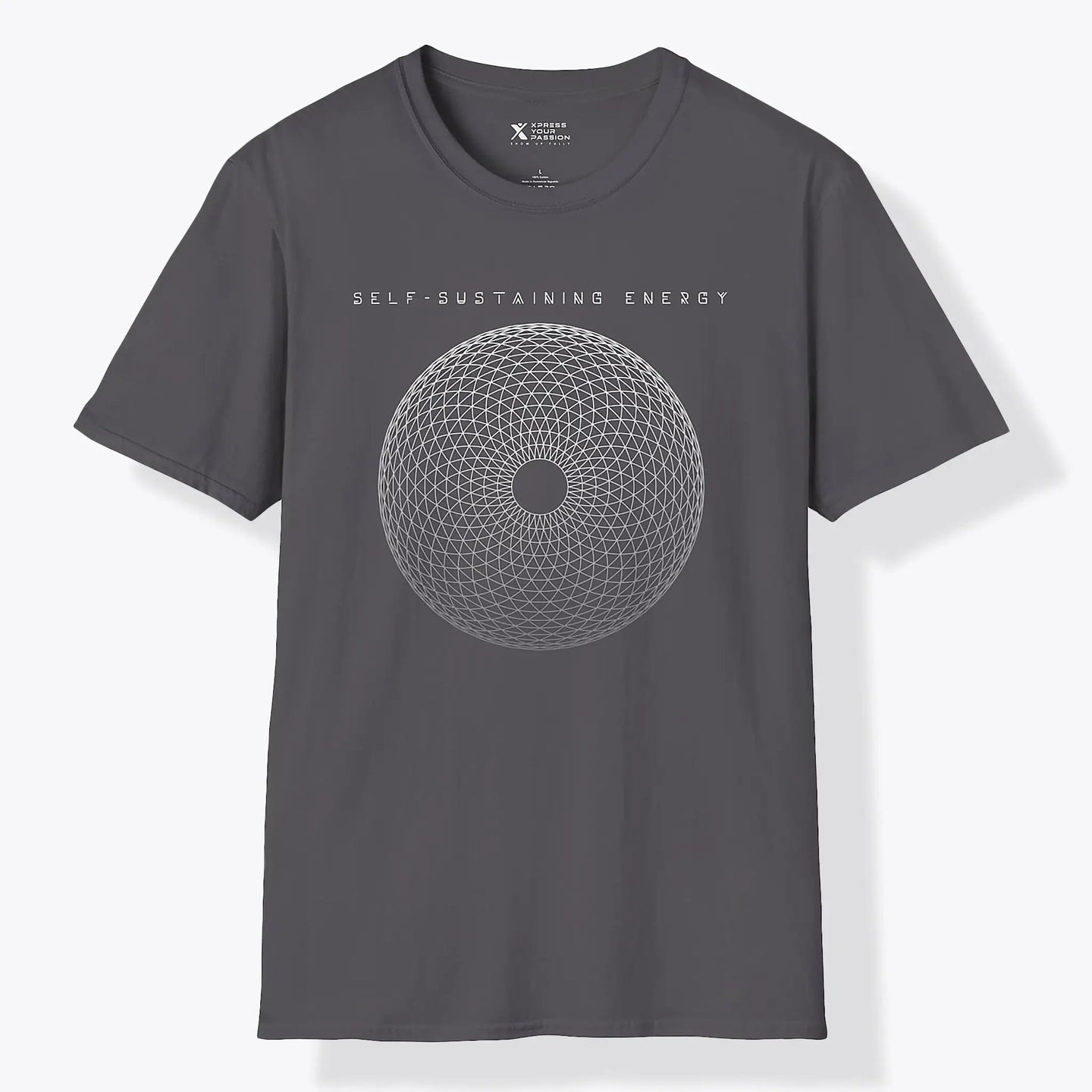 Xpress Your Passion Torus | Divine Proportions T-Shirt Charcoal / S