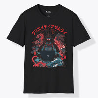 Xpress Your Passion Toshiro | Creative Samurai T-Shirt Black / S