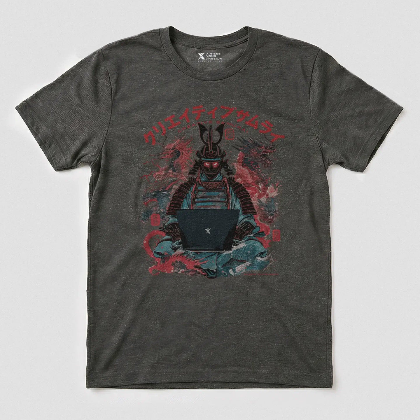 Xpress Your Passion Toshiro | Creative Samurai T-Shirt Dark Heather / S