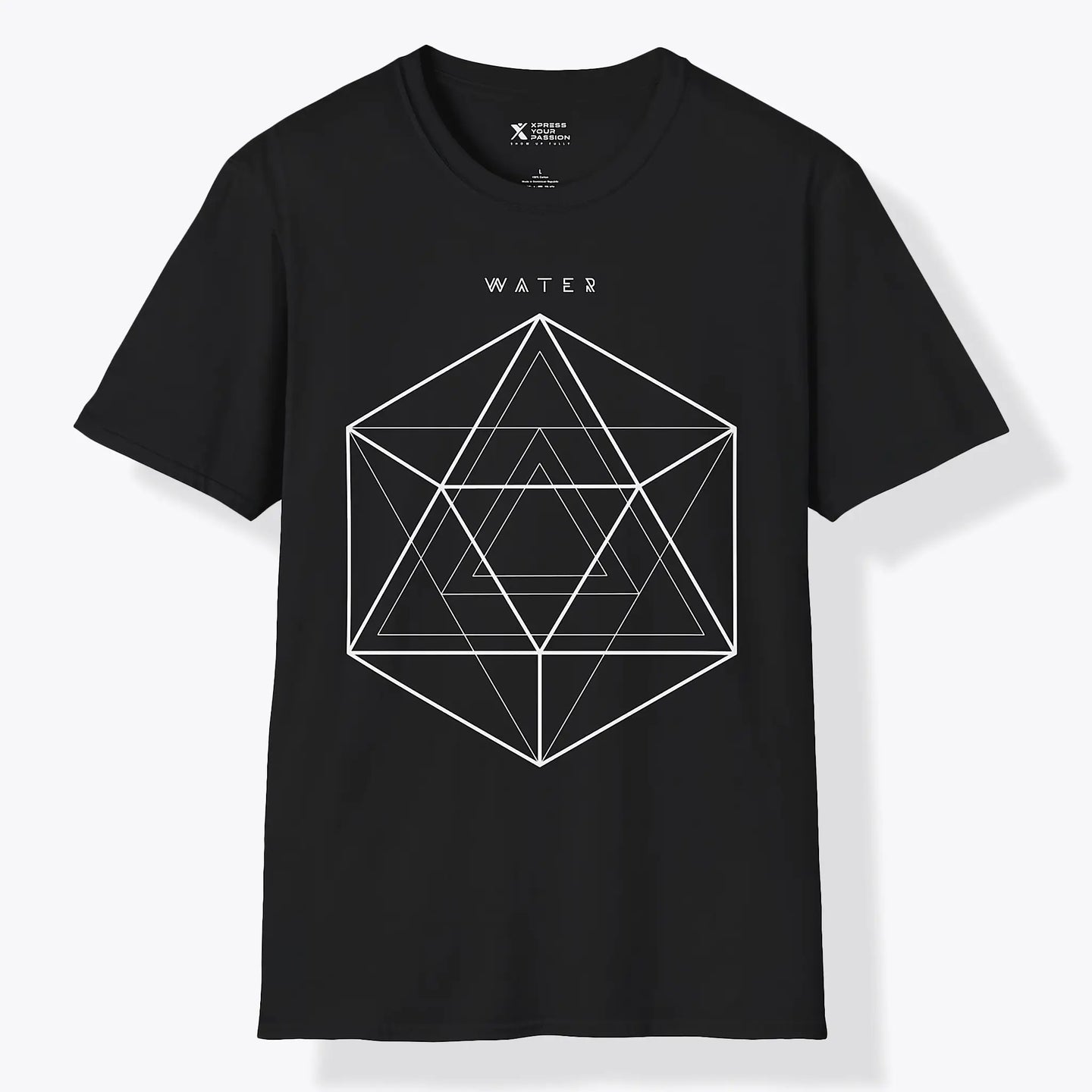 Xpress Your Passion Water | Divine Proportions T-Shirt Black / S