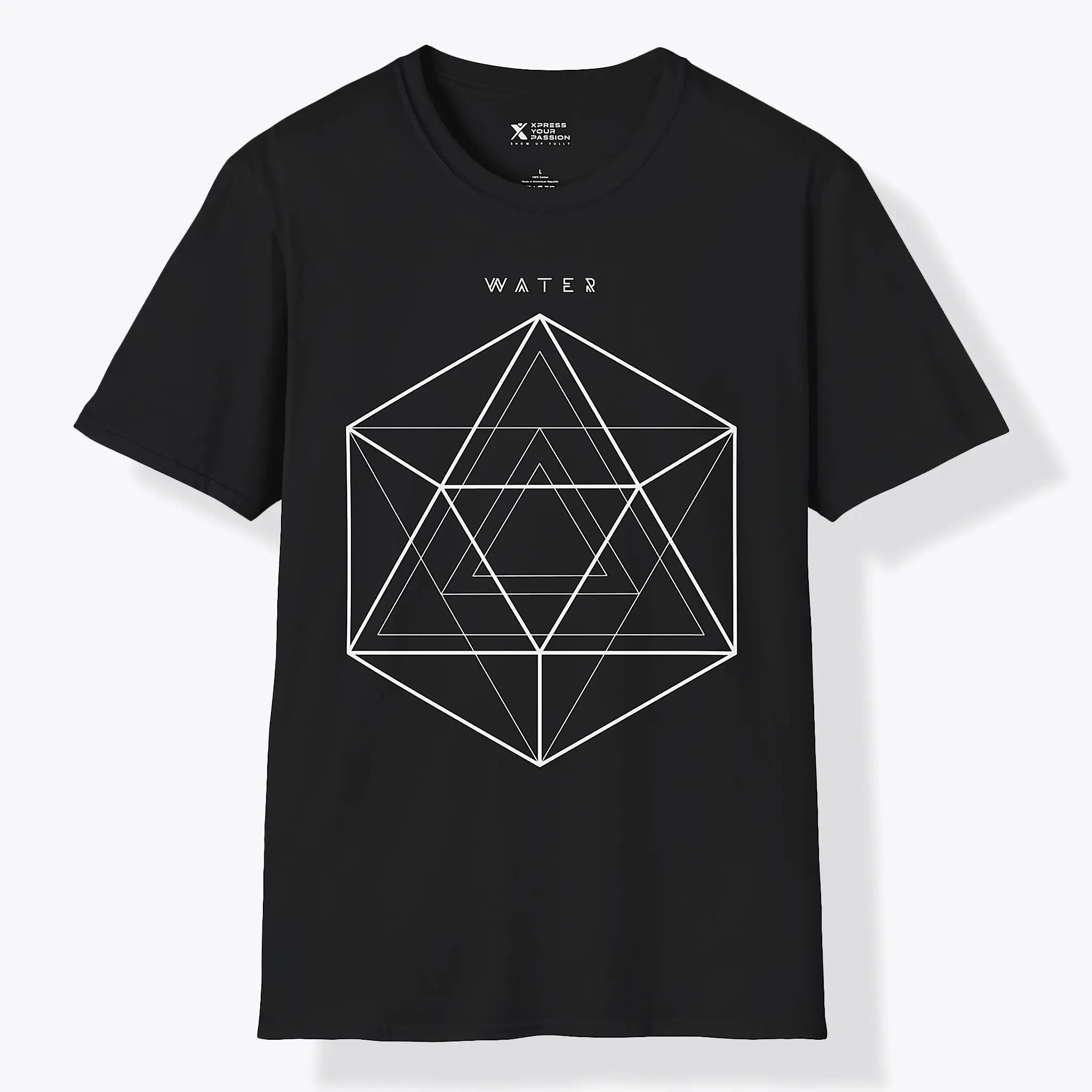 Xpress Your Passion Water | Divine Proportions T-Shirt Black / S