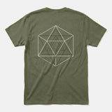 Xpress Your Passion Water | Divine Proportions T-Shirt Military Green / S