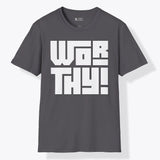 Xpress Your Passion Worthy | Bold T-Shirt Charcoal / S