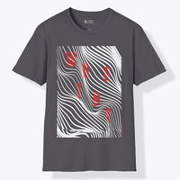 Xpress Your Passion Worthy T-Shirt | Between The Lines T-Shirt Charcoal / S