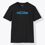 Xpress Your Passion Yellow Blue T-Shirt Black / S