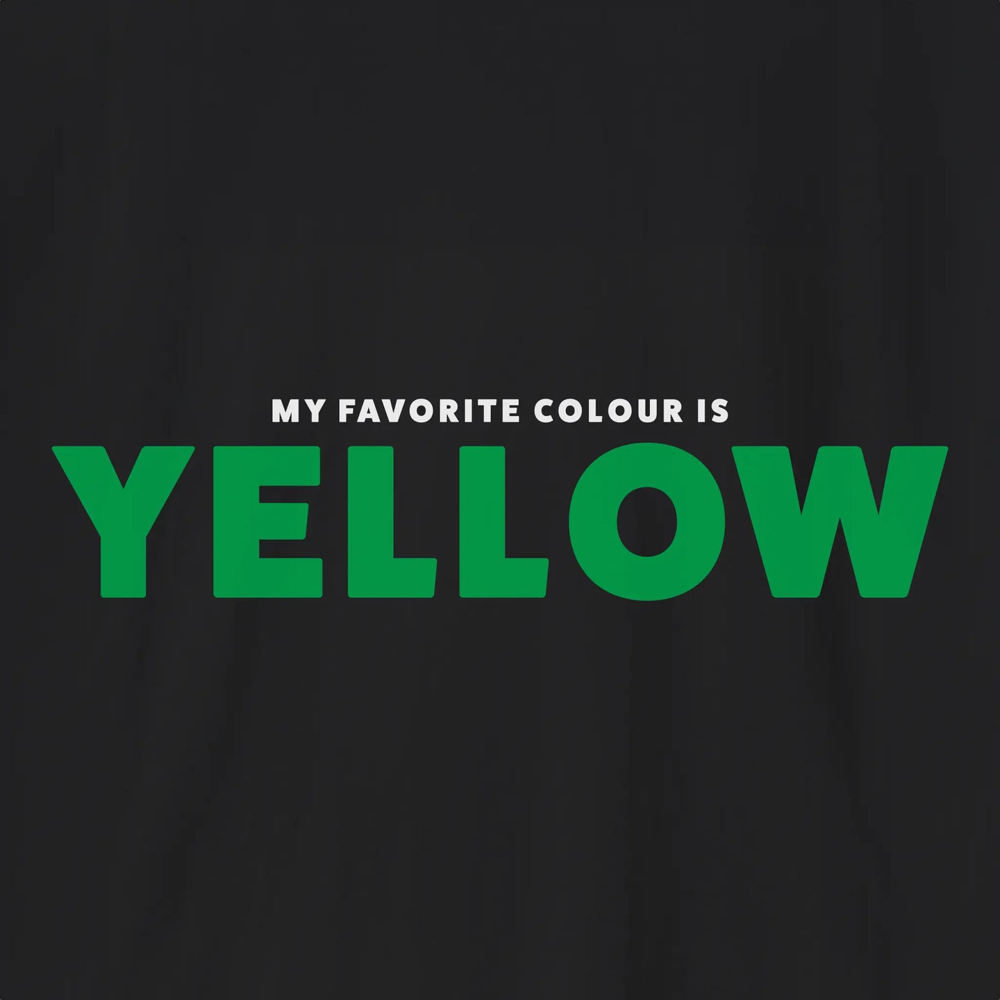 Xpress Your Passion Yellow Green T-Shirt