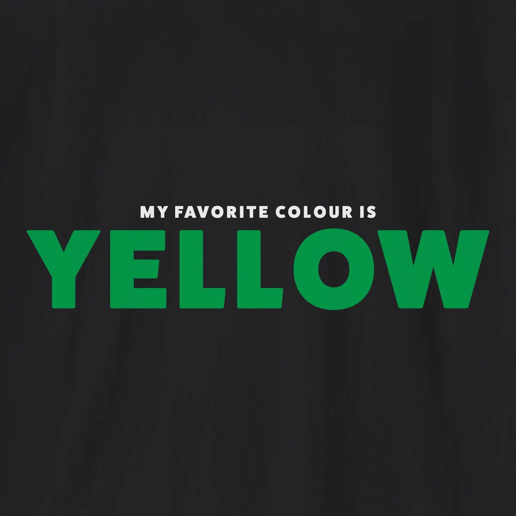 Xpress Your Passion Yellow Green T-Shirt