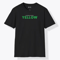Xpress Your Passion Yellow Green T-Shirt Black / S