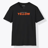 Xpress Your Passion Yellow Orange T-Shirt Black / S