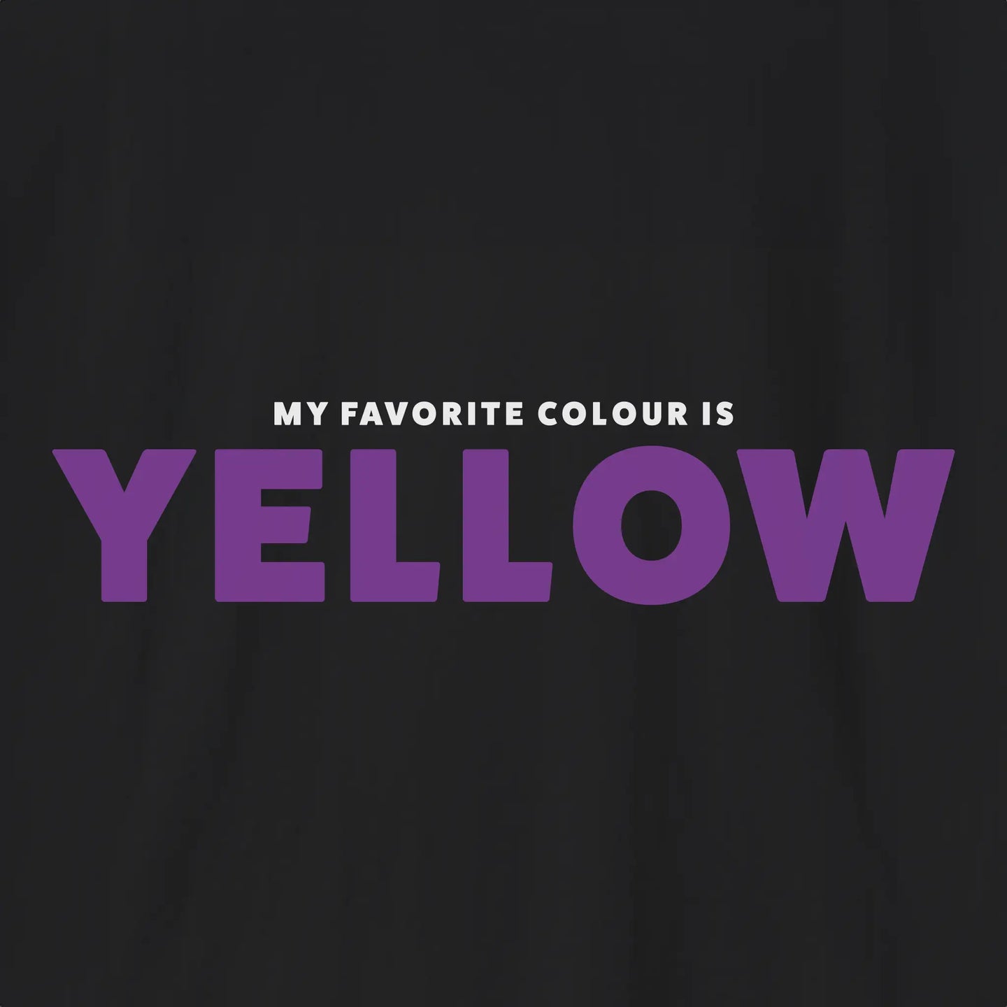 Xpress Your Passion Yellow Purple T-Shirt