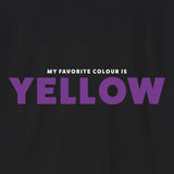 Xpress Your Passion Yellow Purple T-Shirt